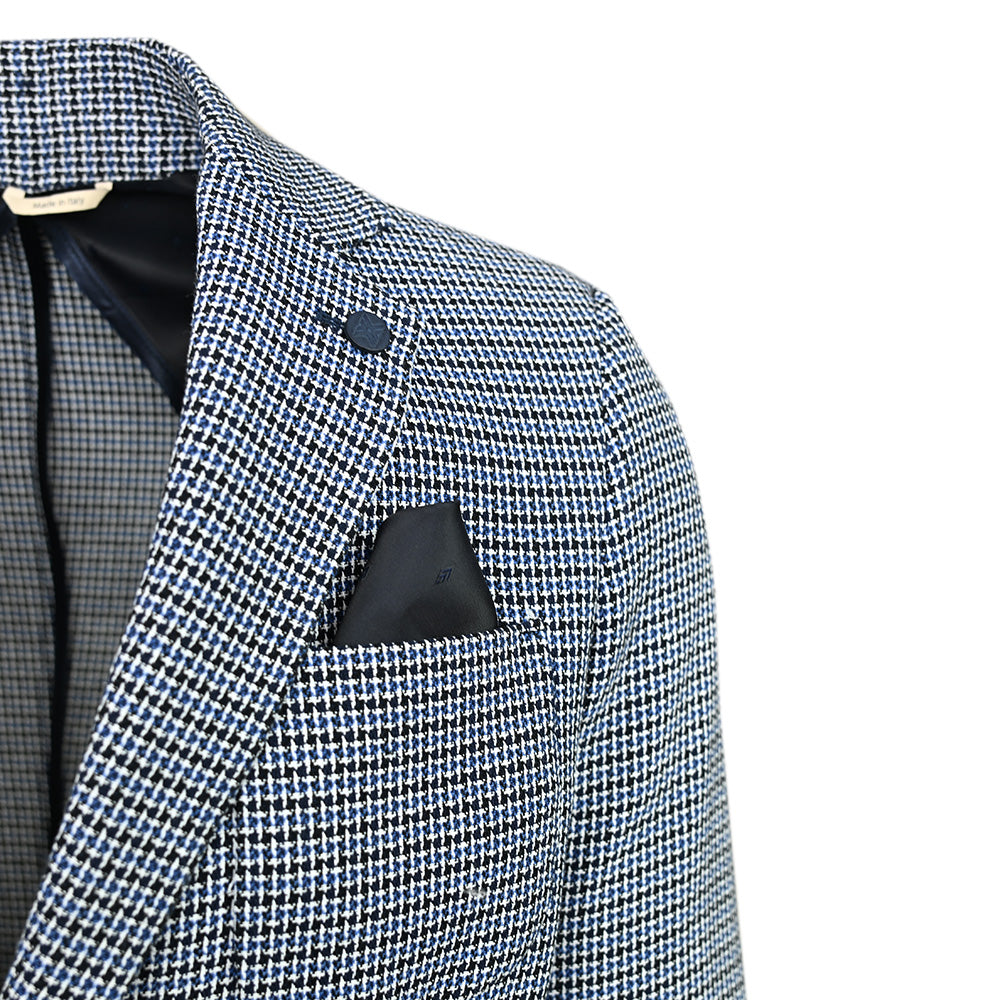 Blue patterned blazer | Verona | Xagon Man