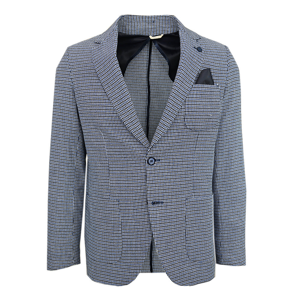 Blue patterned blazer | Verona | Xagon Man