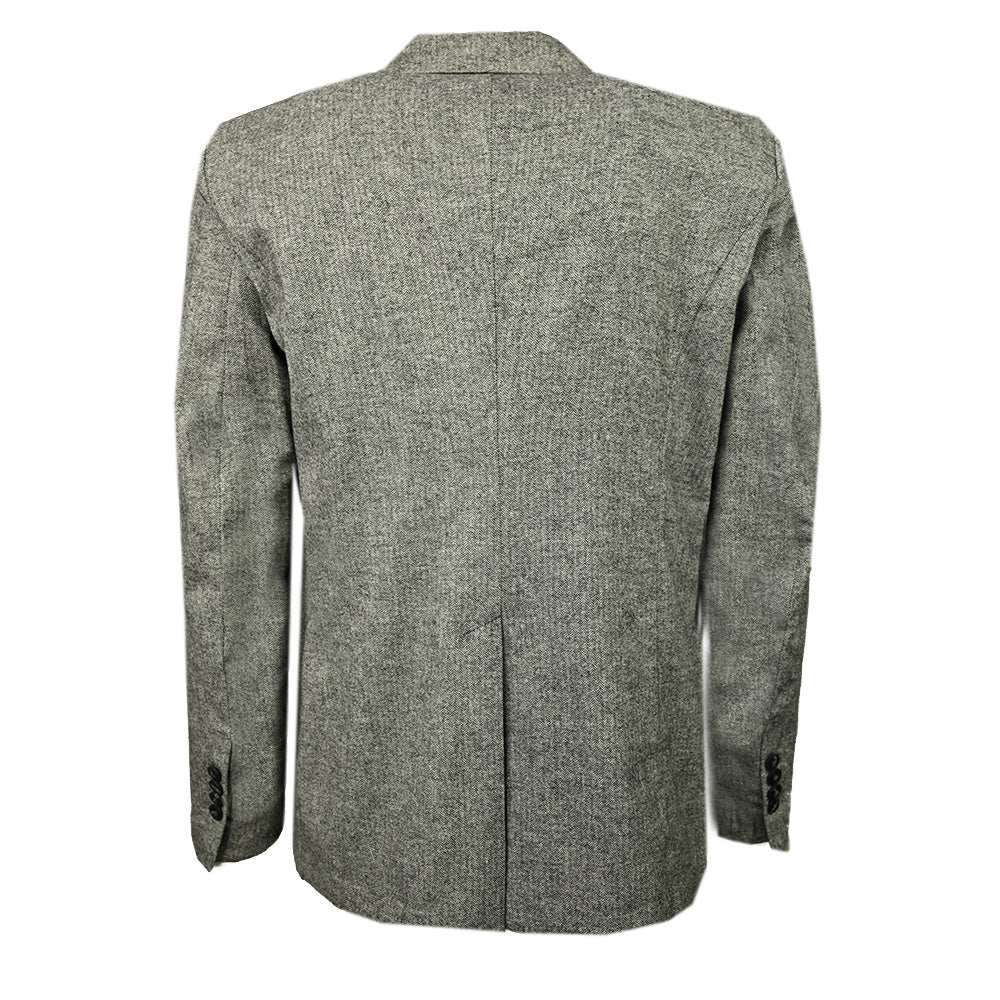 Harmaa kalanruotokuvioinen bleiseri ⎪ Herringbone ⎪ Xagon Man