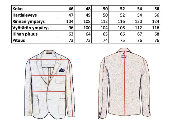 Blauer Leinenblazer ⎪ Leinenanzug ⎪ Xagon Man