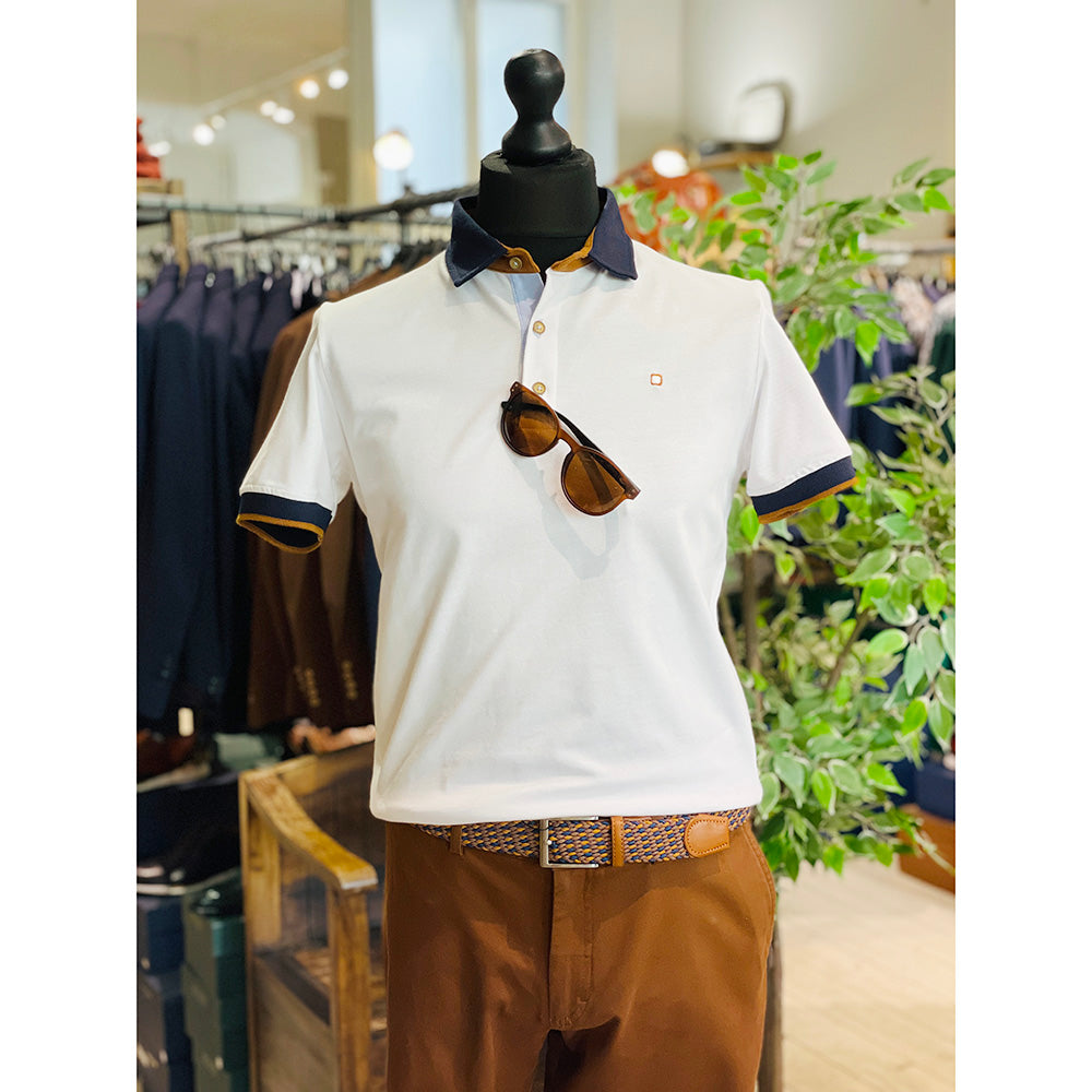 Weißes Poloshirt ⎪ Y.S. Original