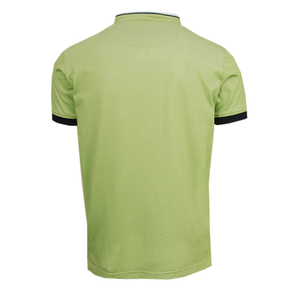 Grüne Poloshirt mit Stehkragen ⎪ Y.S. Original