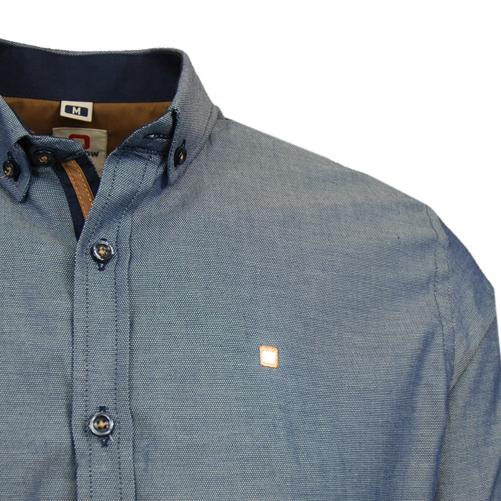 Blue dress shirt ⎪ Elbow Patch ⎪ Y.S. Original