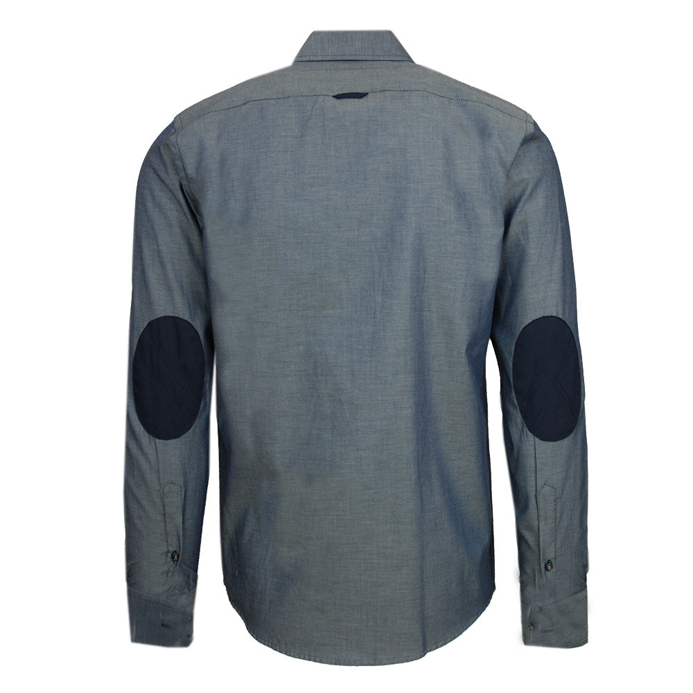 Blue dress shirt ⎪ Elbow Patch ⎪ Y.S. Original