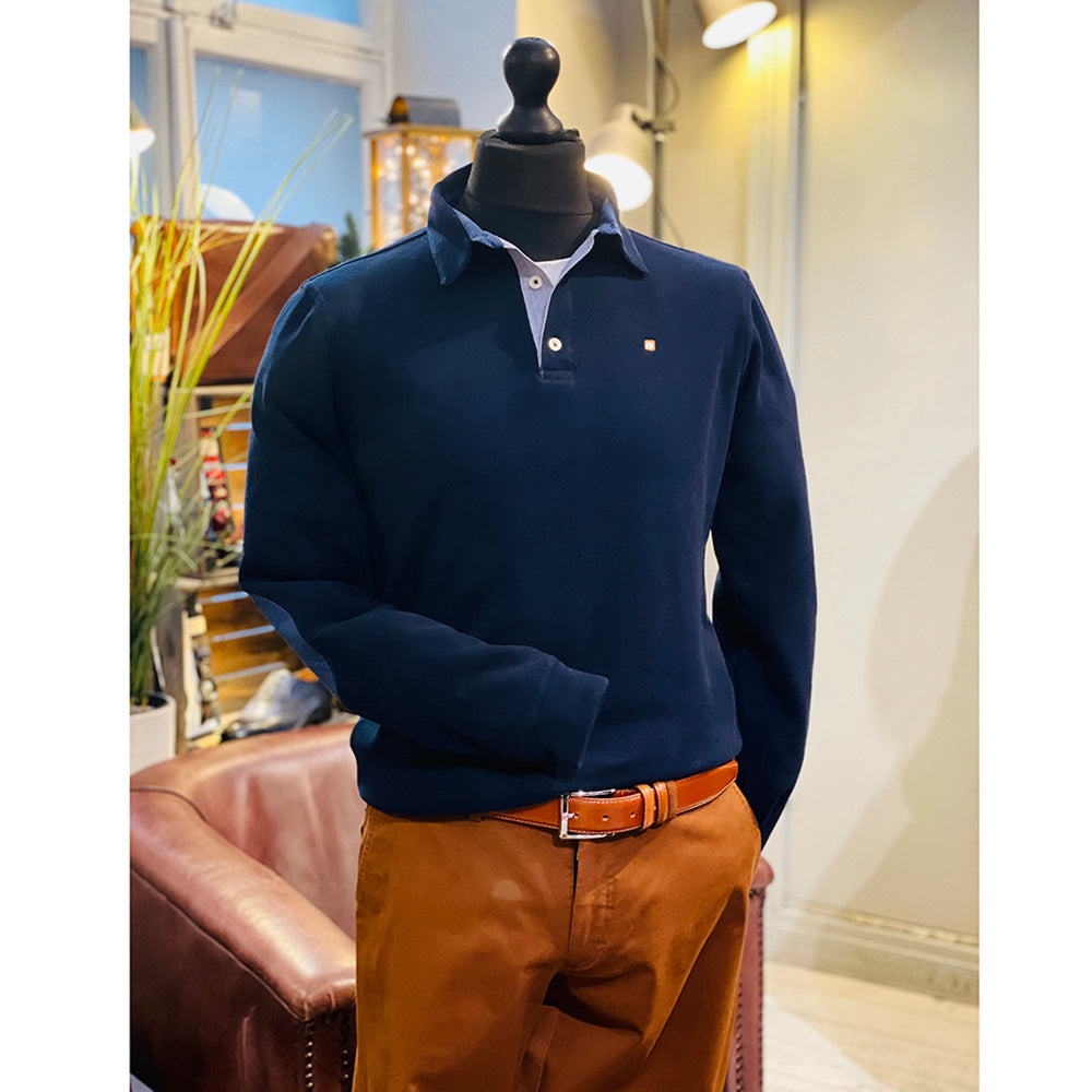 Tummansininen pitkähihainen paita ⎪ Jersey ⎪ Y.S. Original