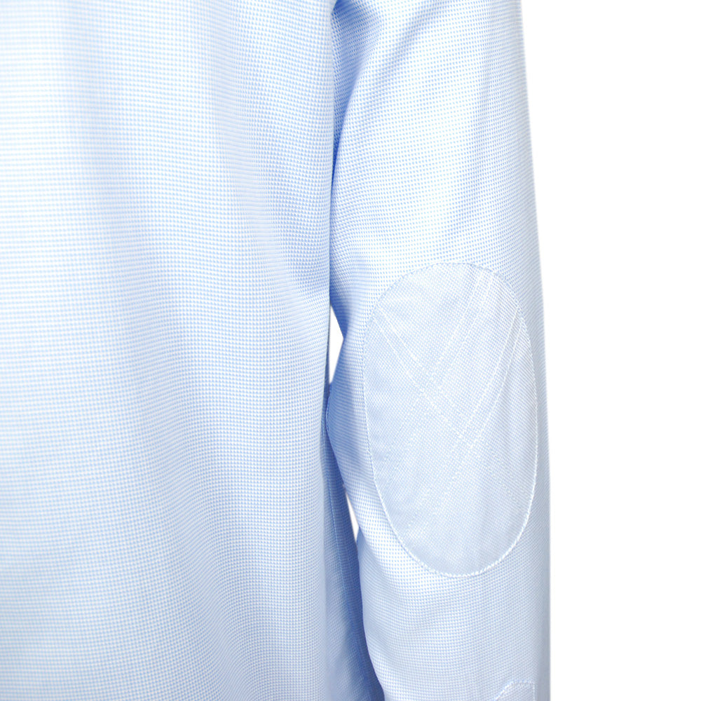 White / Blue patterned dress shirt ⎪ Claus ⎪ Y.S. Original