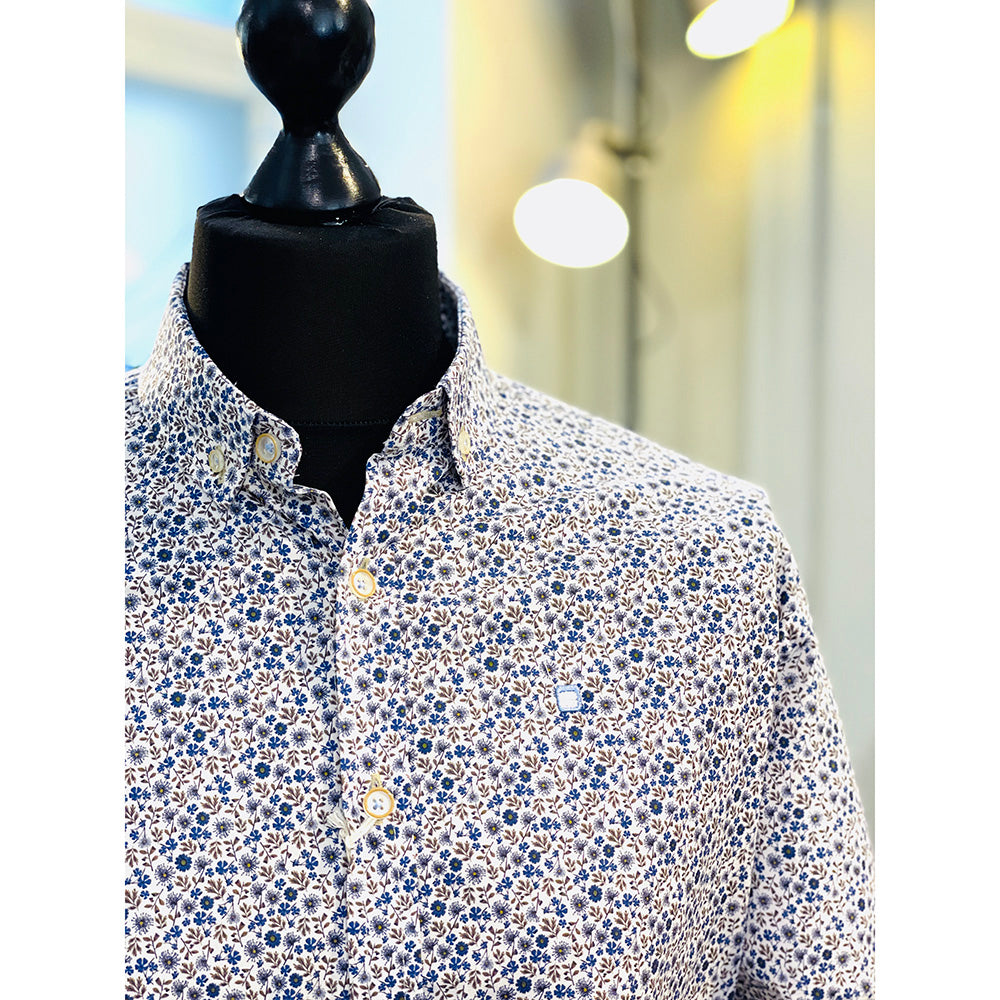 Floral Patterned Shirt ⎪ Claus ⎪ Y.S. Original