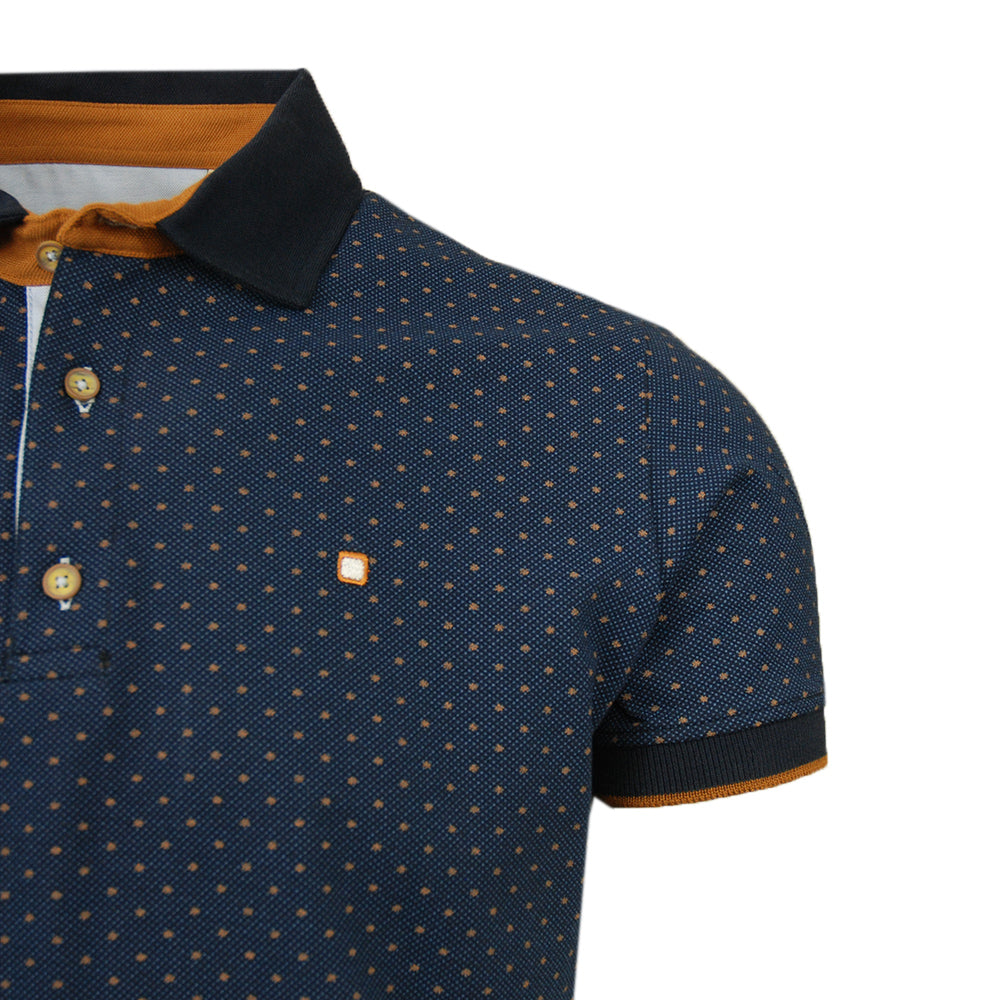 Dunkelblaues Poloshirt ⎪ Dots ⎪ Y.S. Original