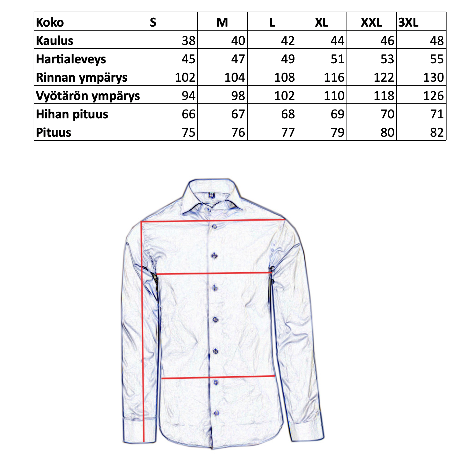 Valkoinen kauluspaita kuviolla⎪ Ralph ⎪ Y.S. Original