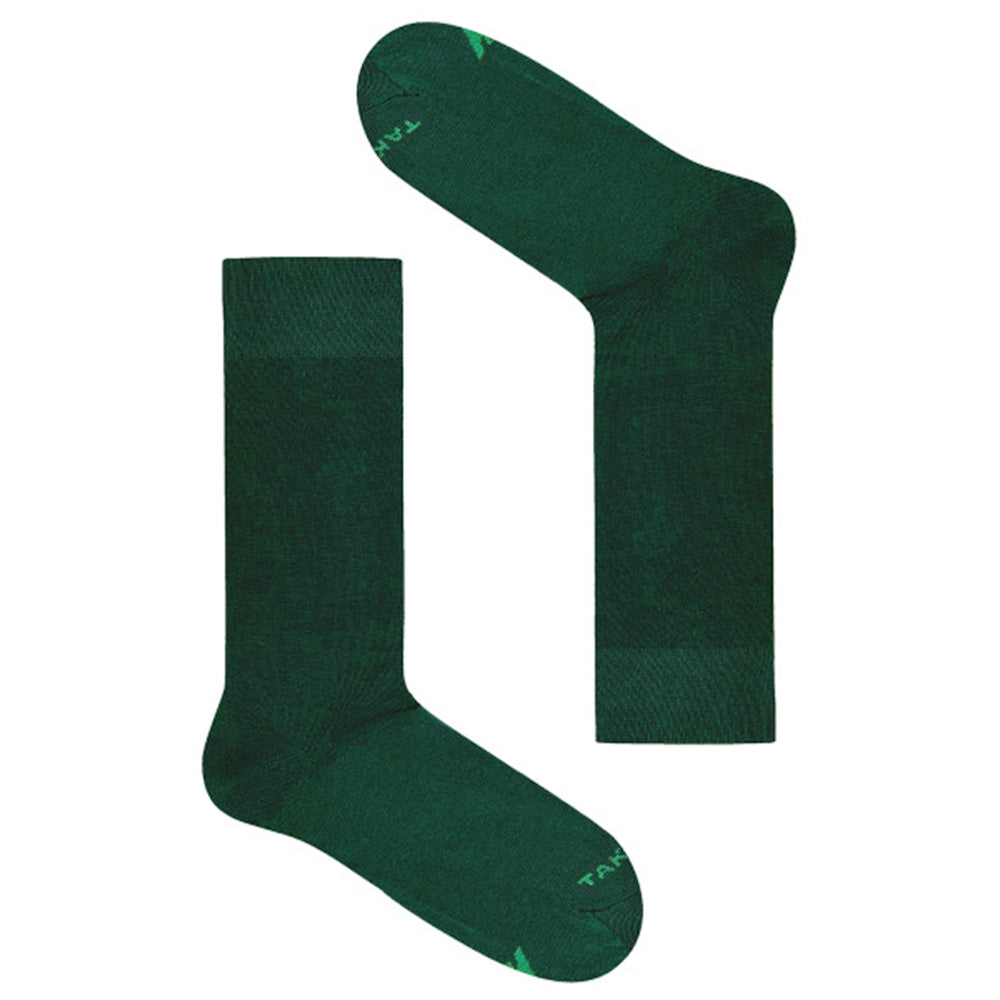 Dark green socks⎪ Back heel