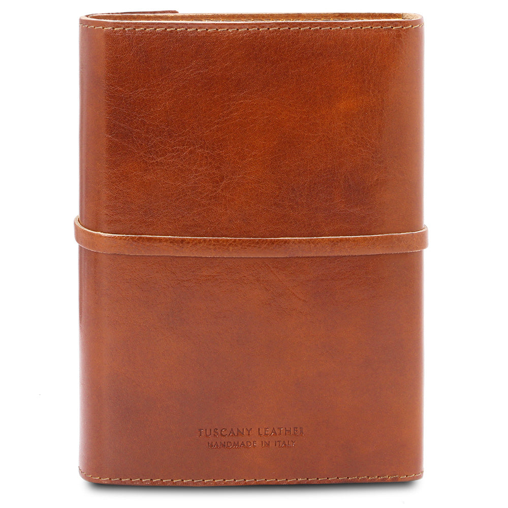 Hellbraunes Leder-Notizbuch ⎪ Tuscany Leather