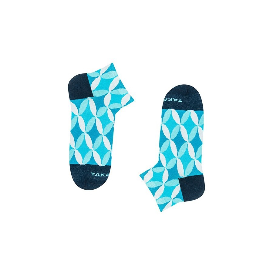 Blaue Knöchelsocken ⎪ N4M2⎪Takapara