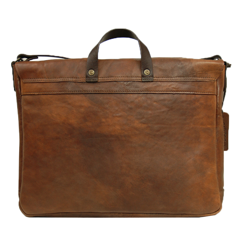Braune Messenger-Tasche ⎪Old Tuscany ⎪Chiarugi