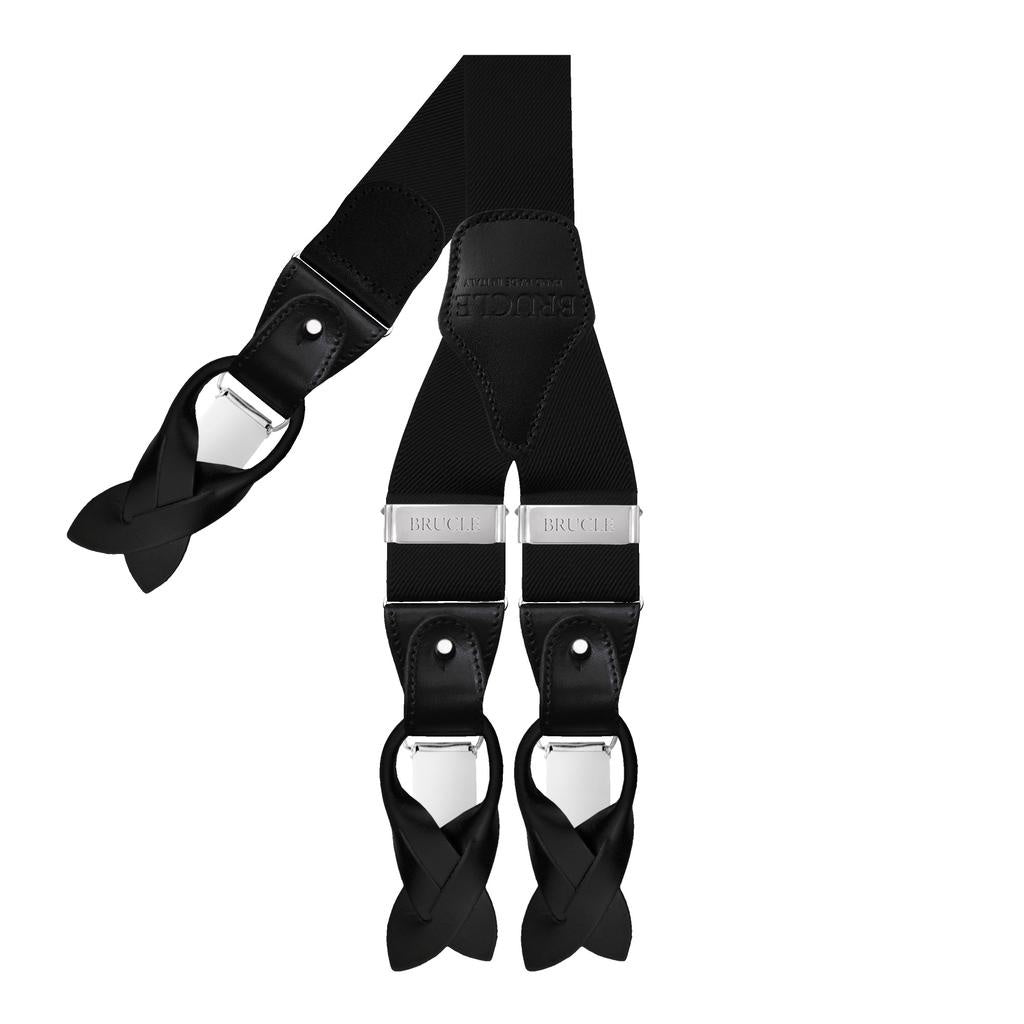 Black long suspenders⎪ Brucle