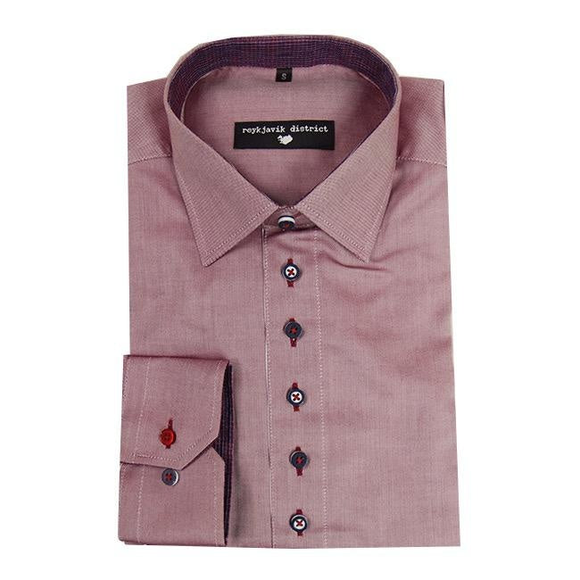 Purple collar shirt⎪Reykjavik District