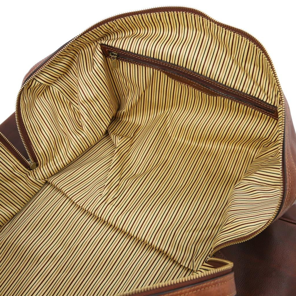 Braune große Ledertasche ⎪ Oslo