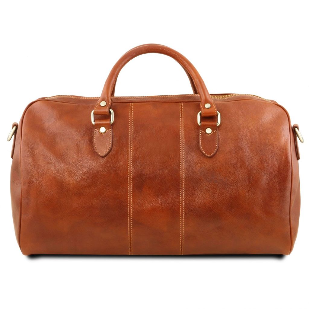 Honey-colored large weekend bag⎪ Lisbona