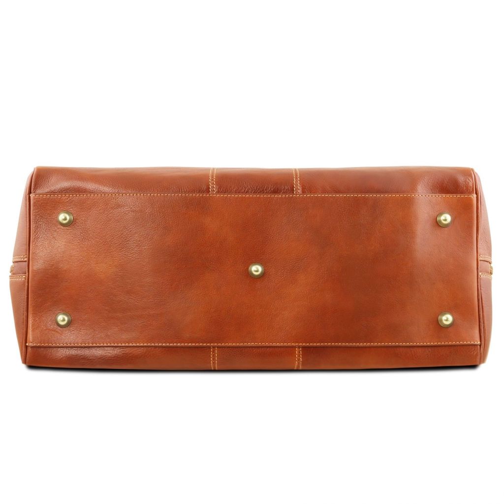 Honey-colored large weekend bag⎪ Lisbona