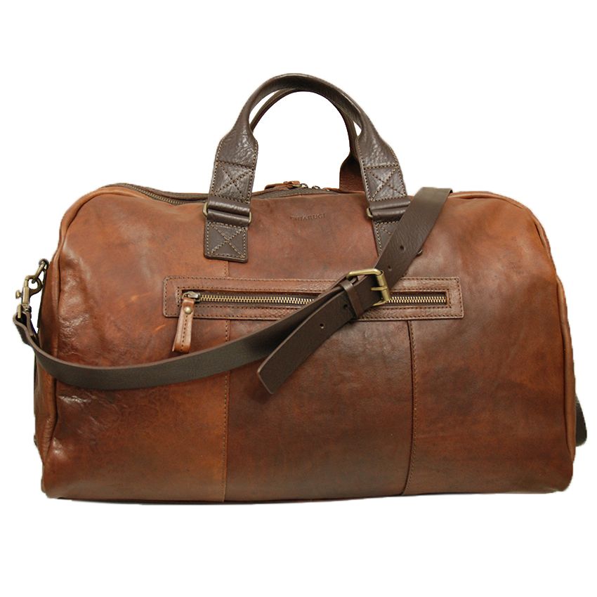 Brown weekend bag ⎪ Old Tuscany ⎪ Chiarugi