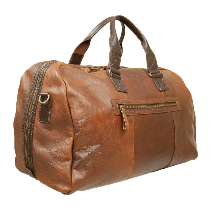 Brown weekend bag ⎪ Old Tuscany ⎪ Chiarugi