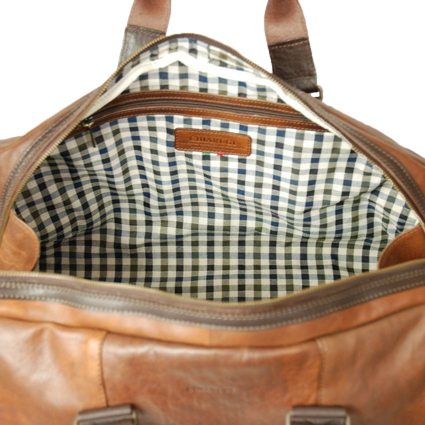 Brown weekend bag ⎪ Old Tuscany ⎪ Chiarugi