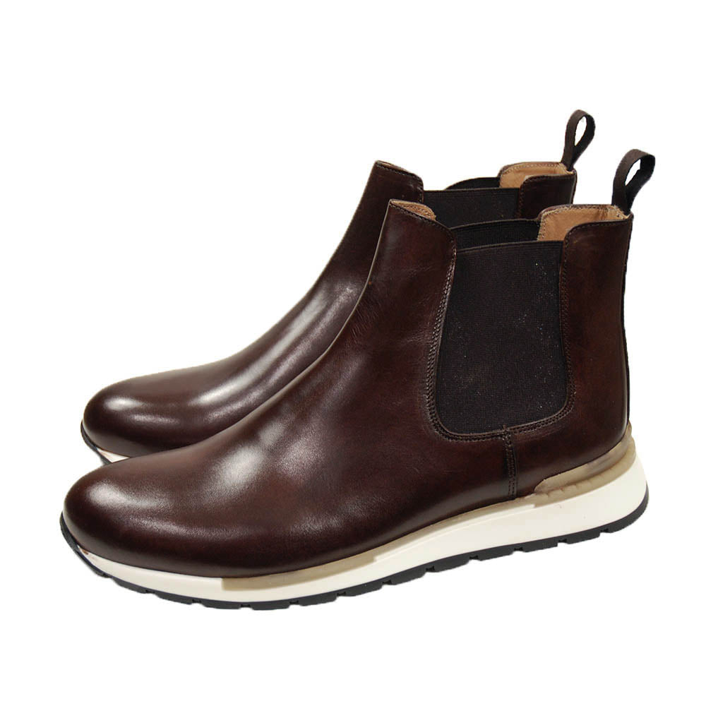 Dark brown boot⎪ Andrea Nobile