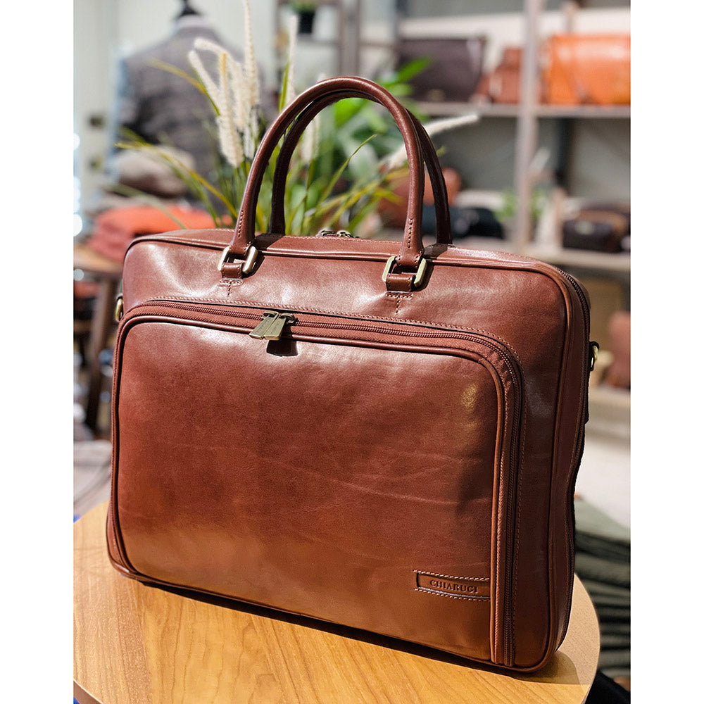 Braune Ledertasche 15