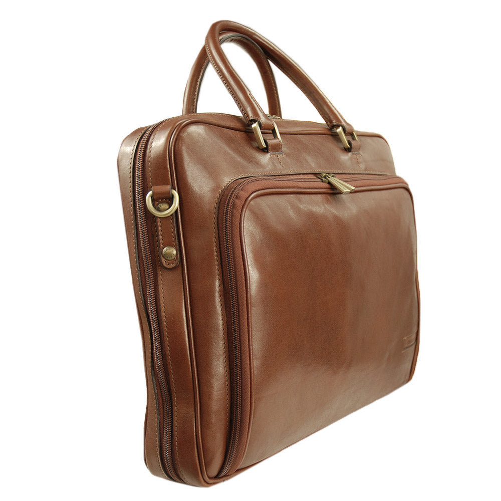 Braune Ledertasche 15