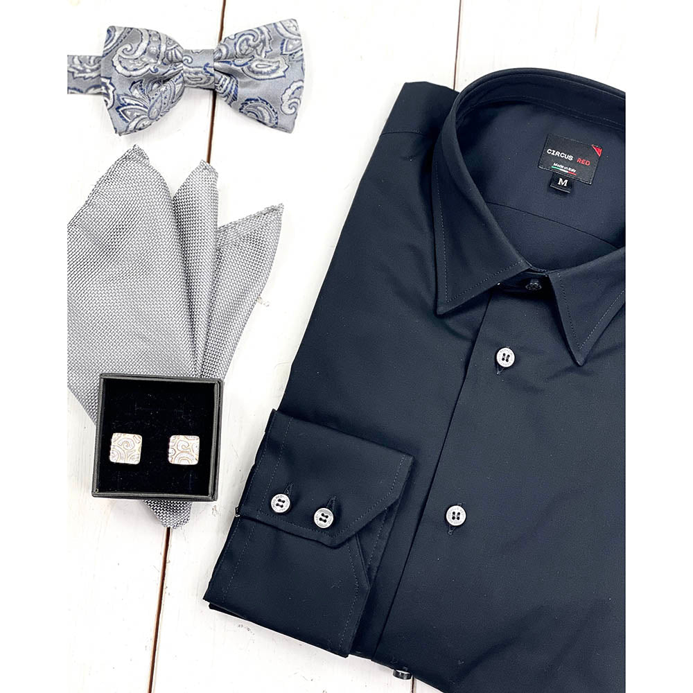 Black dress shirt⎪ Circus Donati Fausto