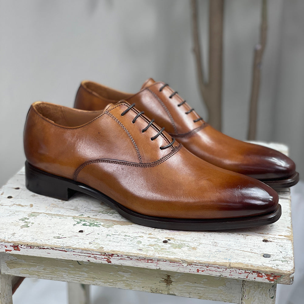 Ruskea nahkakenkä⎪ Oxford ⎪ Cerruti Sergio