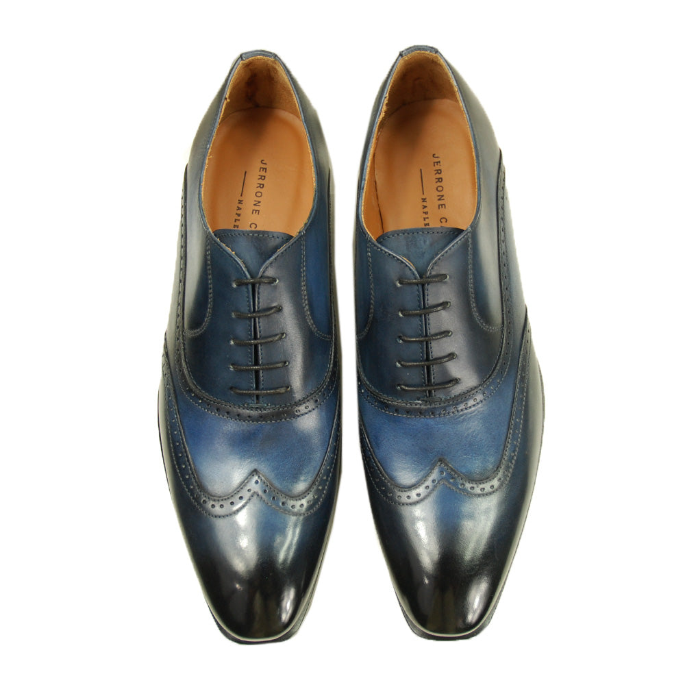 Black leather shoe⎪ Cerruti Sergio
