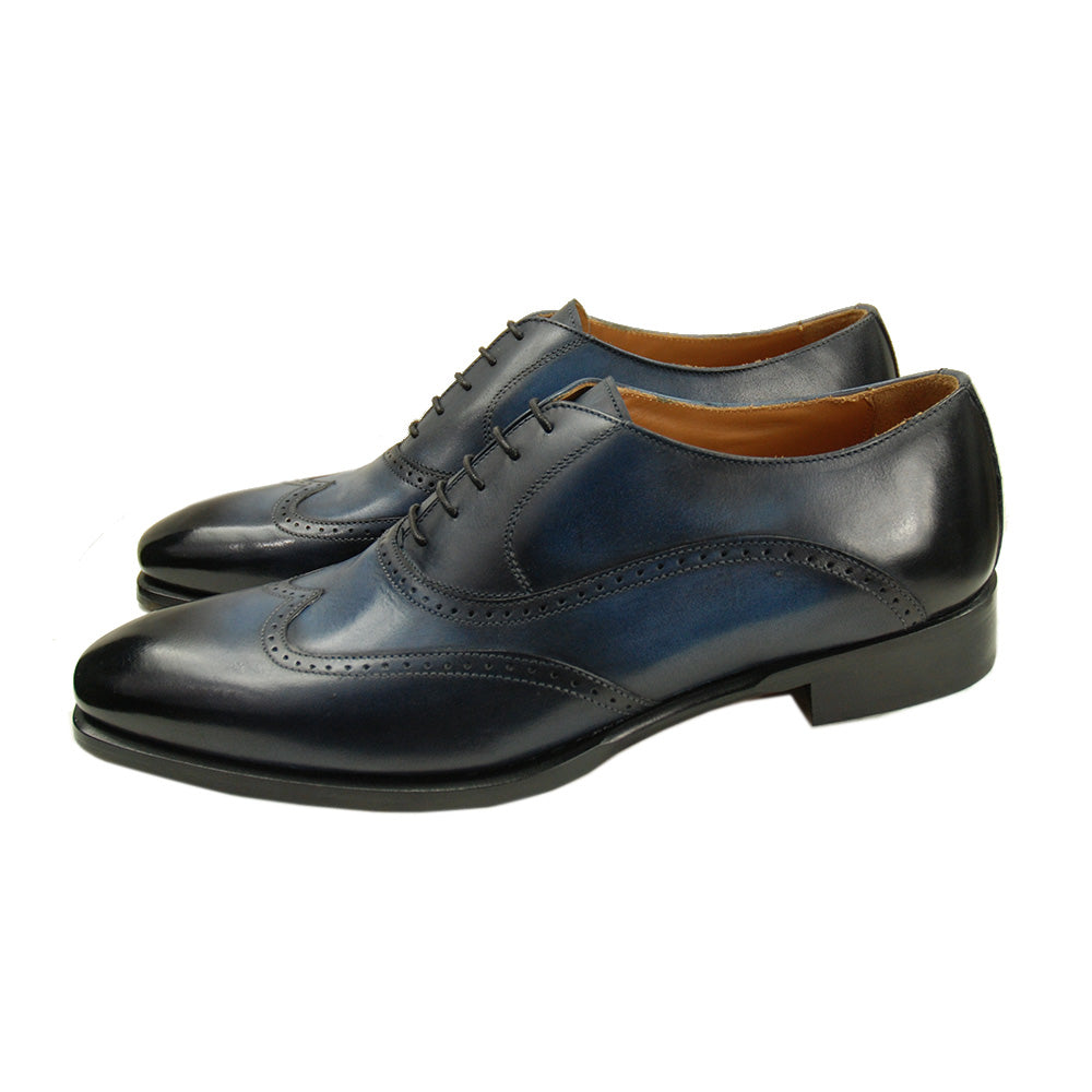 Black leather shoe⎪ Cerruti Sergio