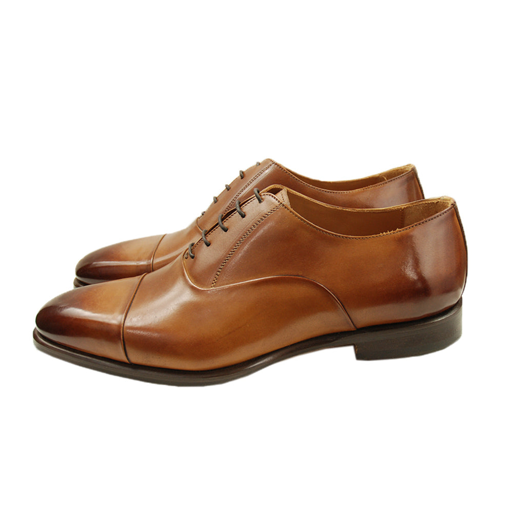 Light brown leather shoe⎪ Campalto⎪ Cerruti Sergio