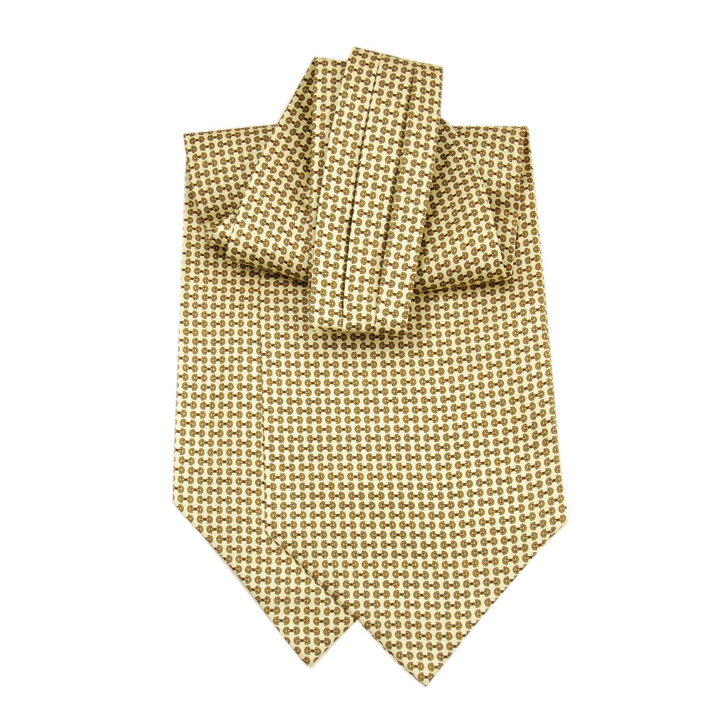 Gemusterter goldener Ascot-Schal ⎪ Giorgio Redaelli