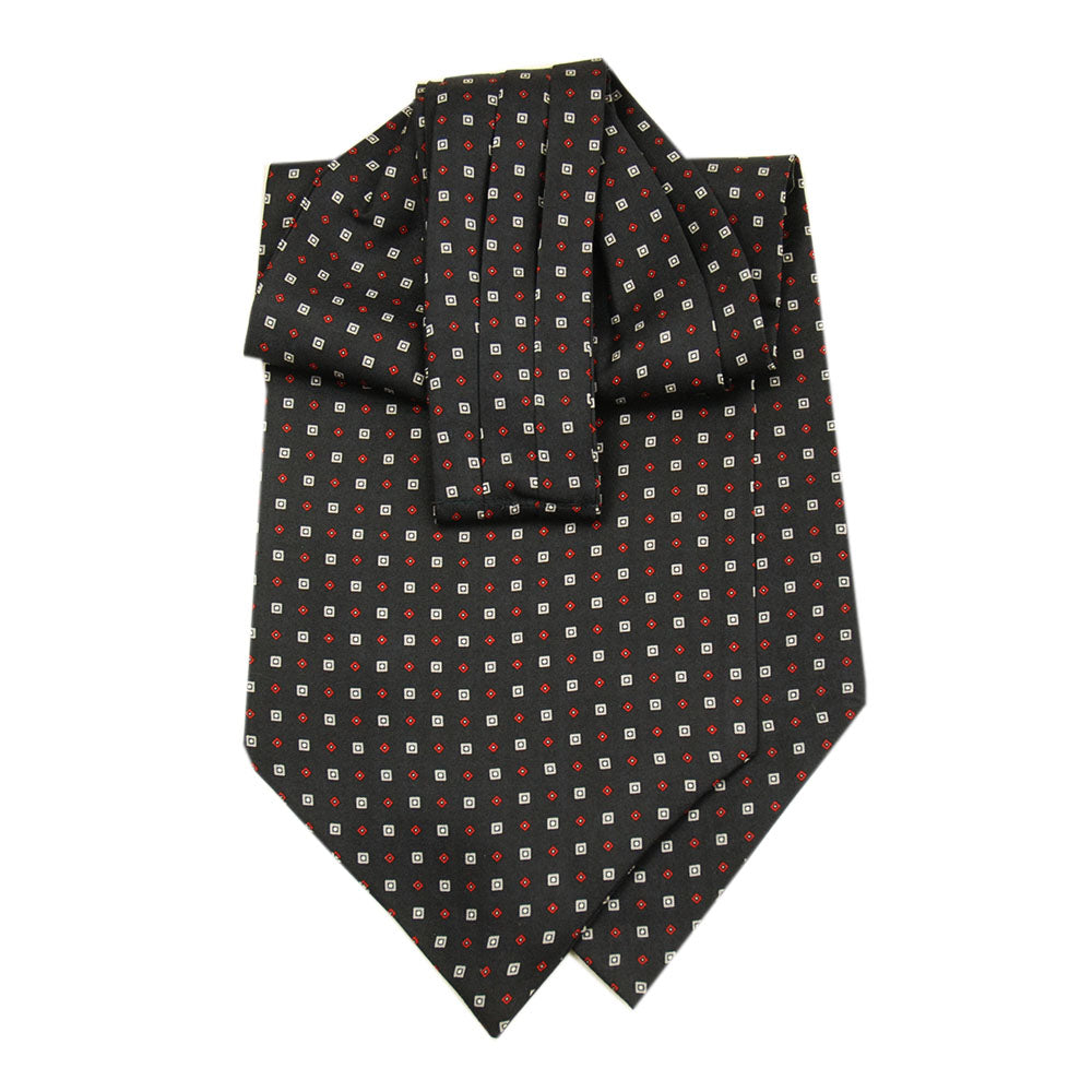 Musta ascot-huivi ⎪Giorgio Redaelli