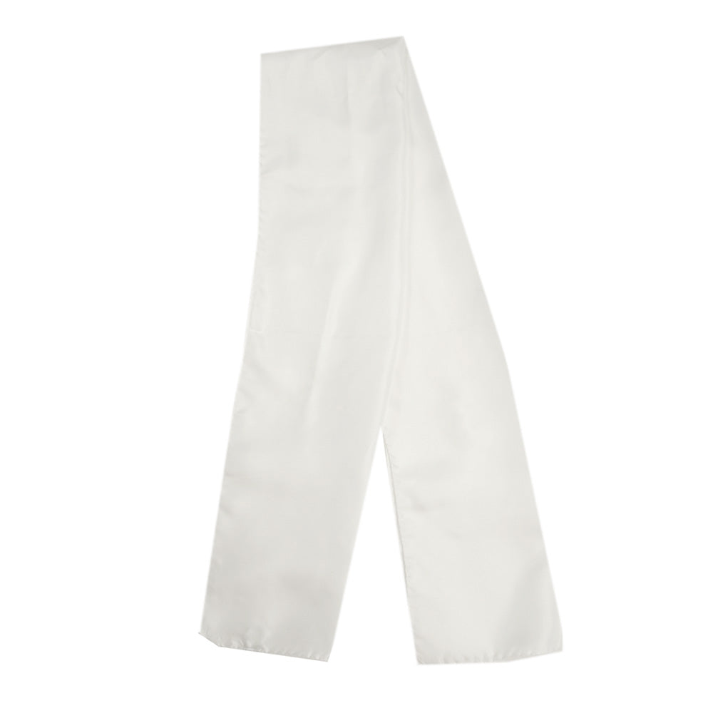 White Silk Scarf⎪ Giorgio Redaelli
