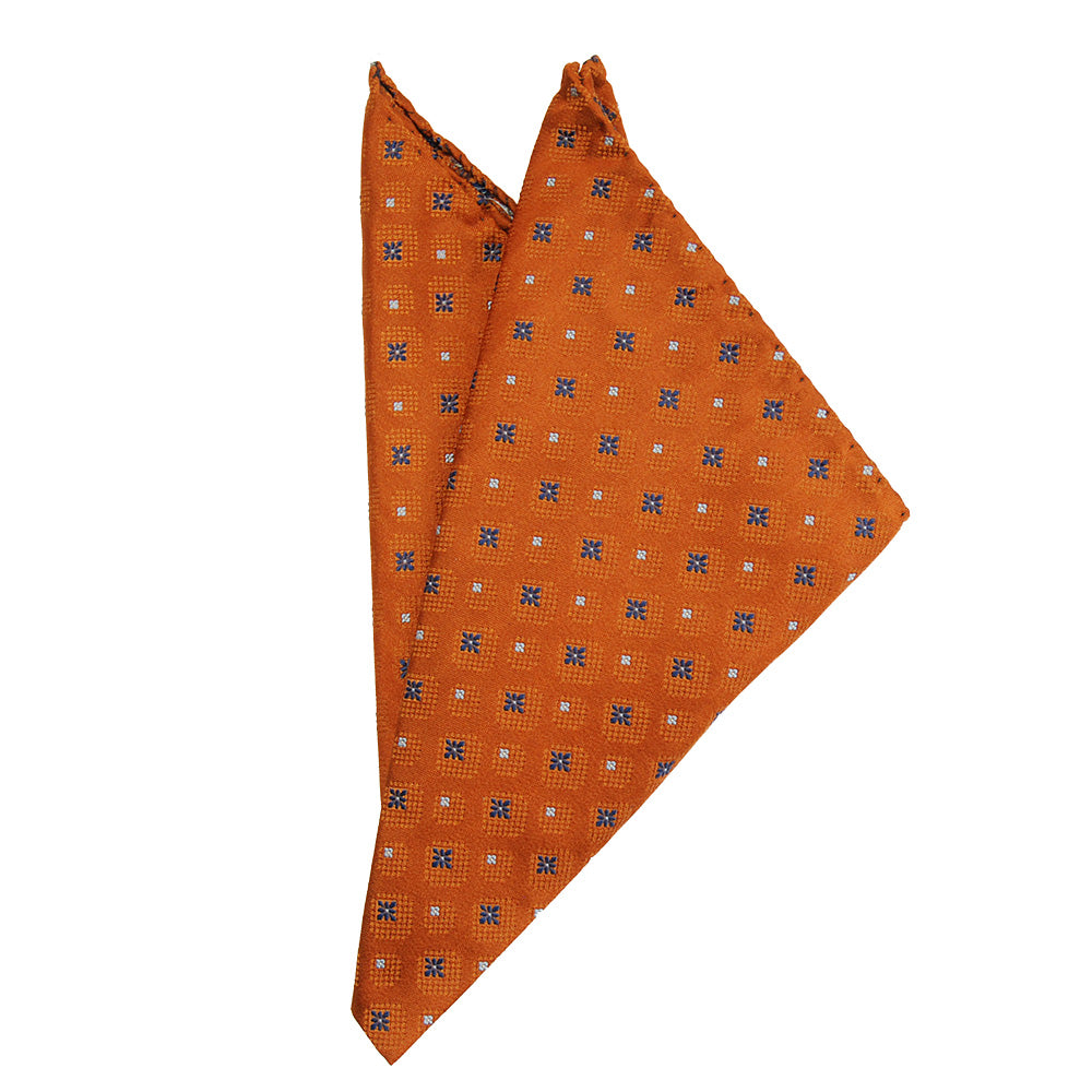 Dunkeloranges Einstecktuch⎪ Giorgio Redaelli