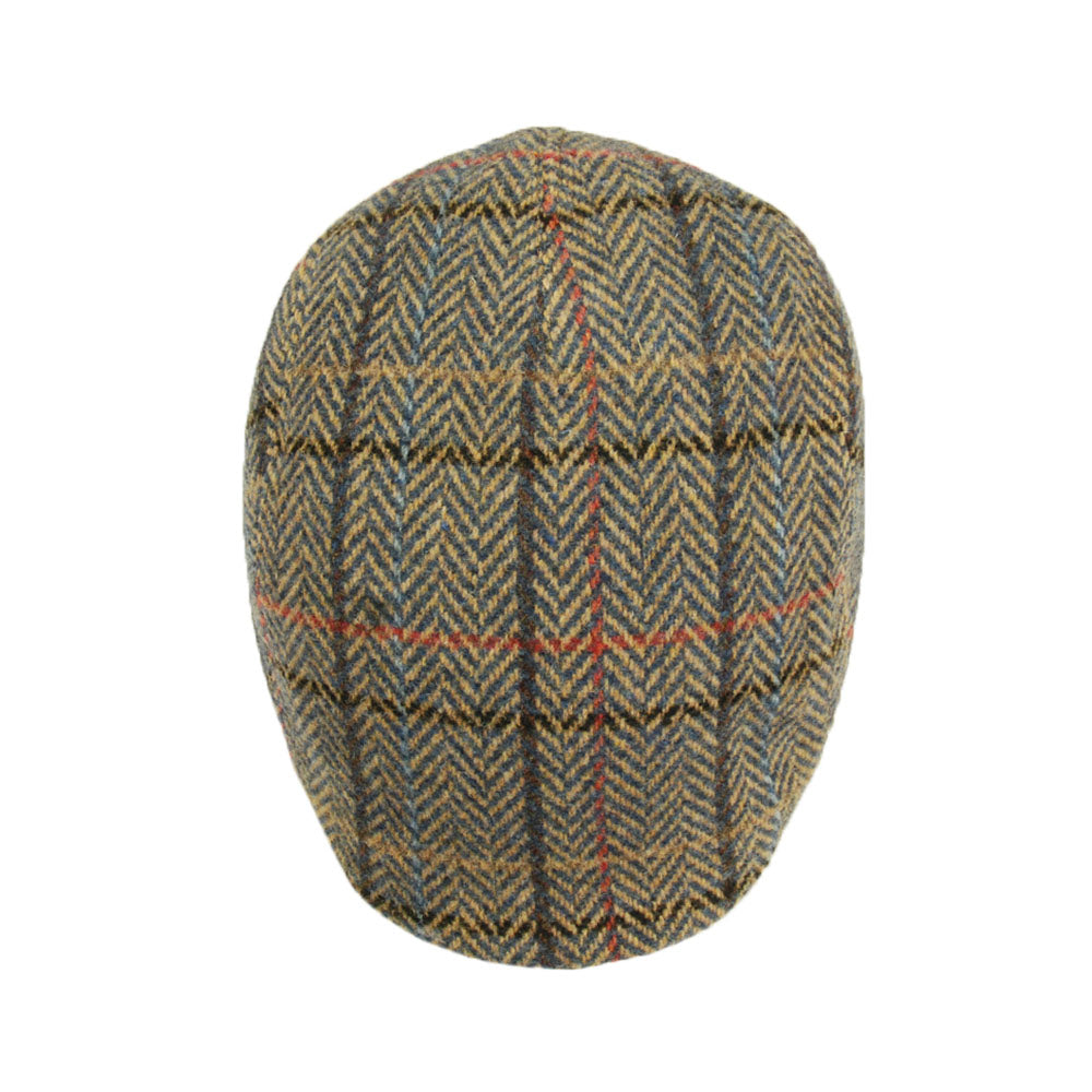 Vaaleanruskea ruudullinen flat cap⎪ Bojua