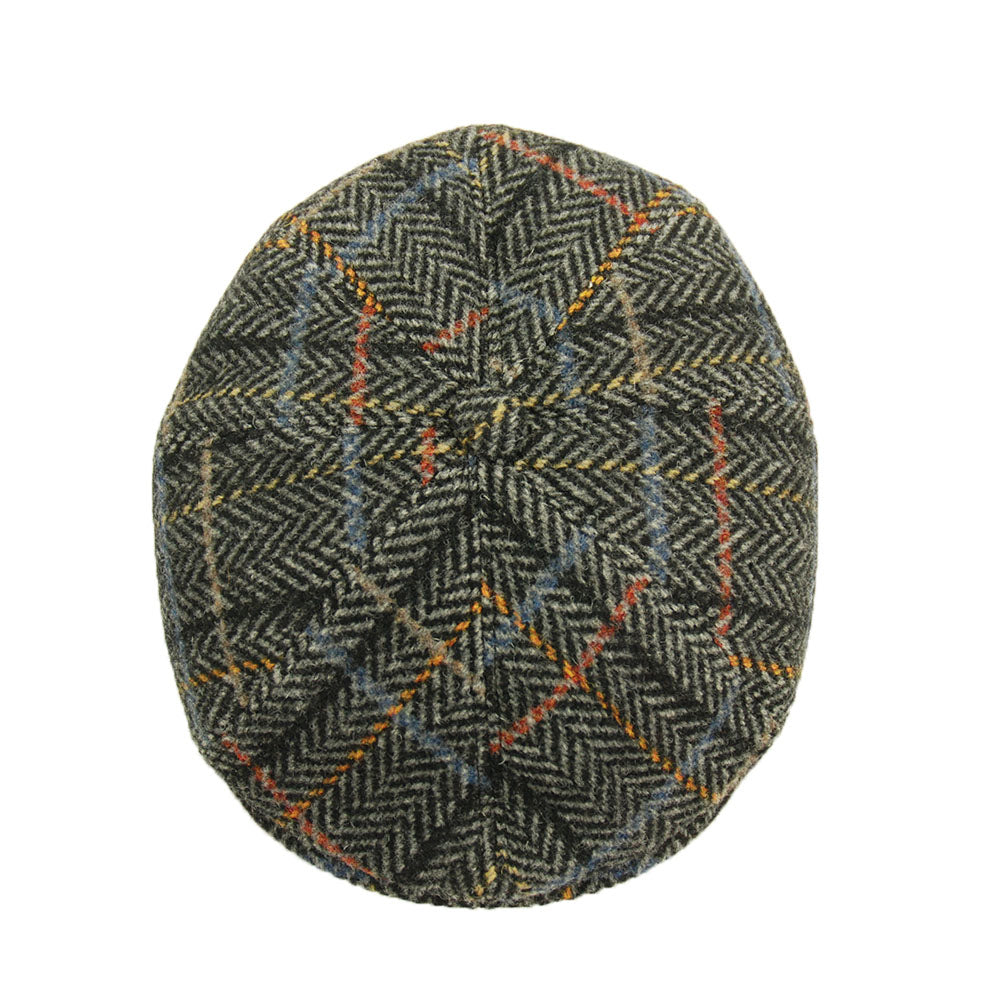 Ruudullinen harmaa flat cap⎪Bojua