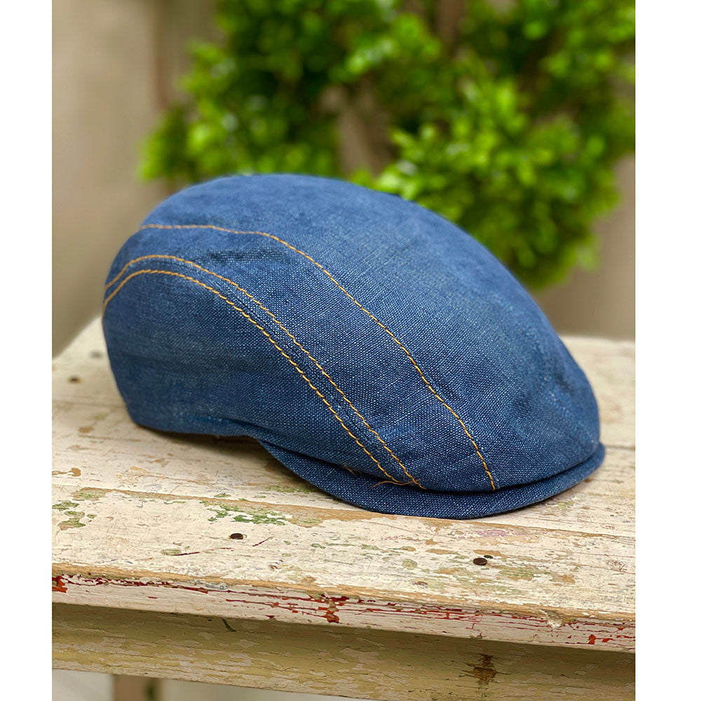 Sininen flat cap⎪ Farkku⎪ Bojua