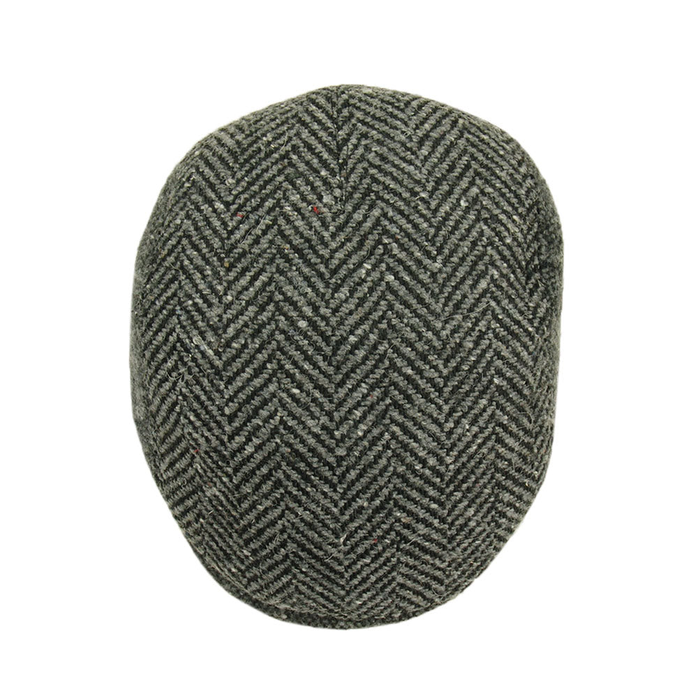 Harmaa kalanruotokuvio flat cap⎪Bojua