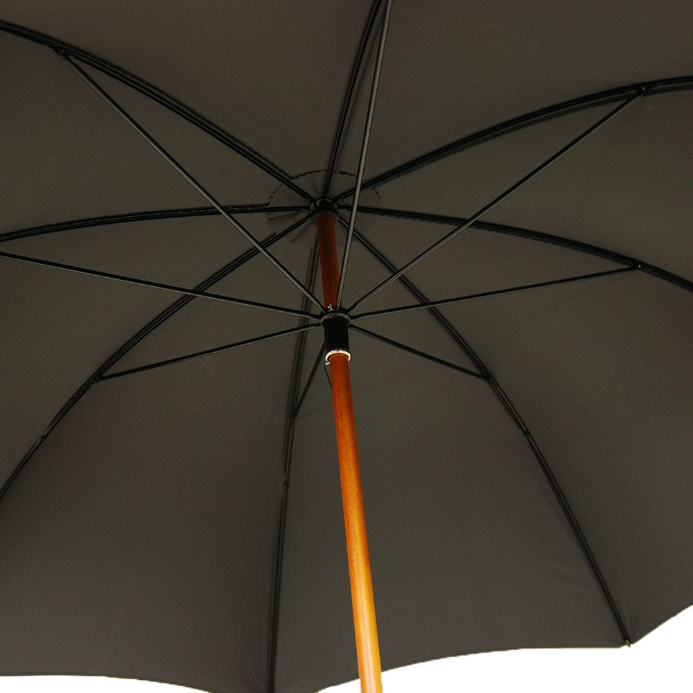 Harmaa sateenvarjo puuvarrella ⎪Ince Umbrellas