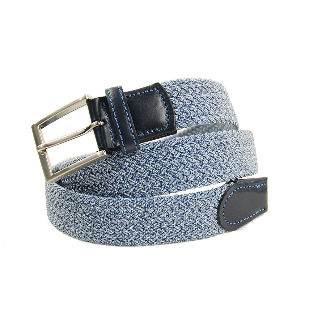 Flexibelt tygbälte Añil⎪ Layos