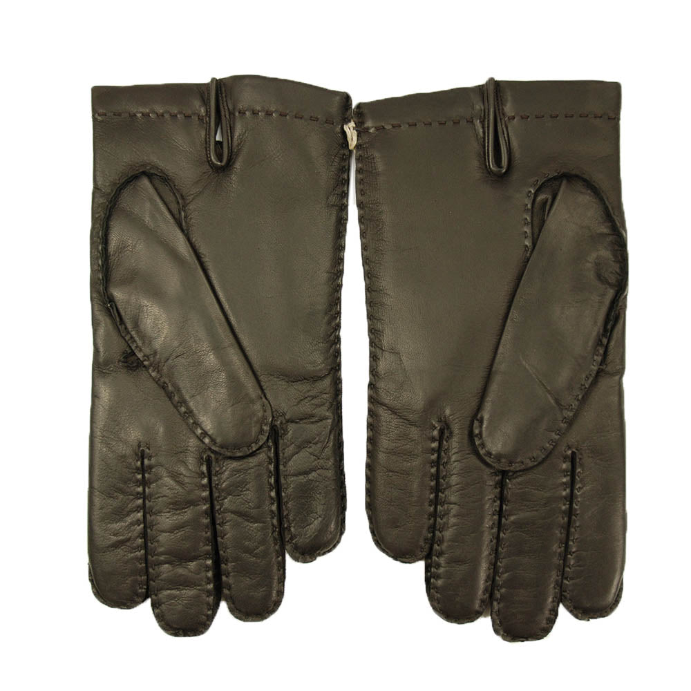 Mörkbruna lammskinnshandskar ⎪ Omega Gloves
