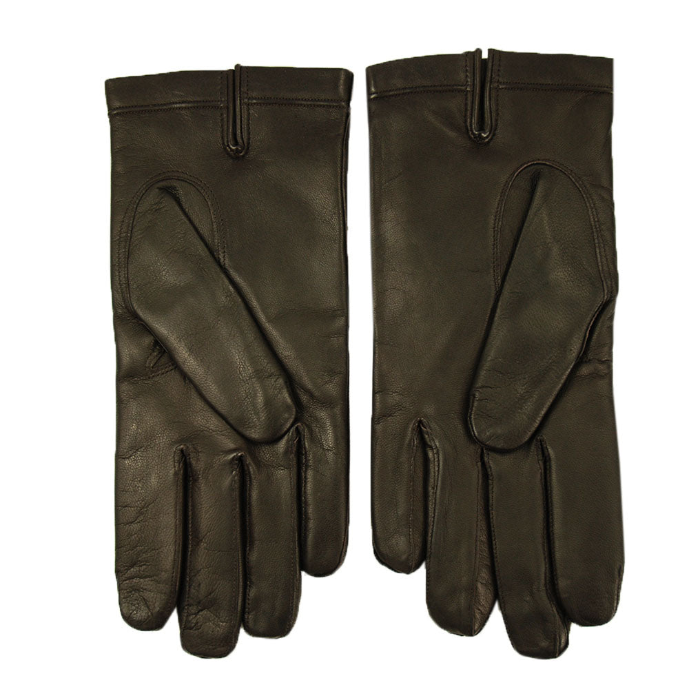 Dunkelbraune Lederhandschuhe ⎪ Omega Handschuhe