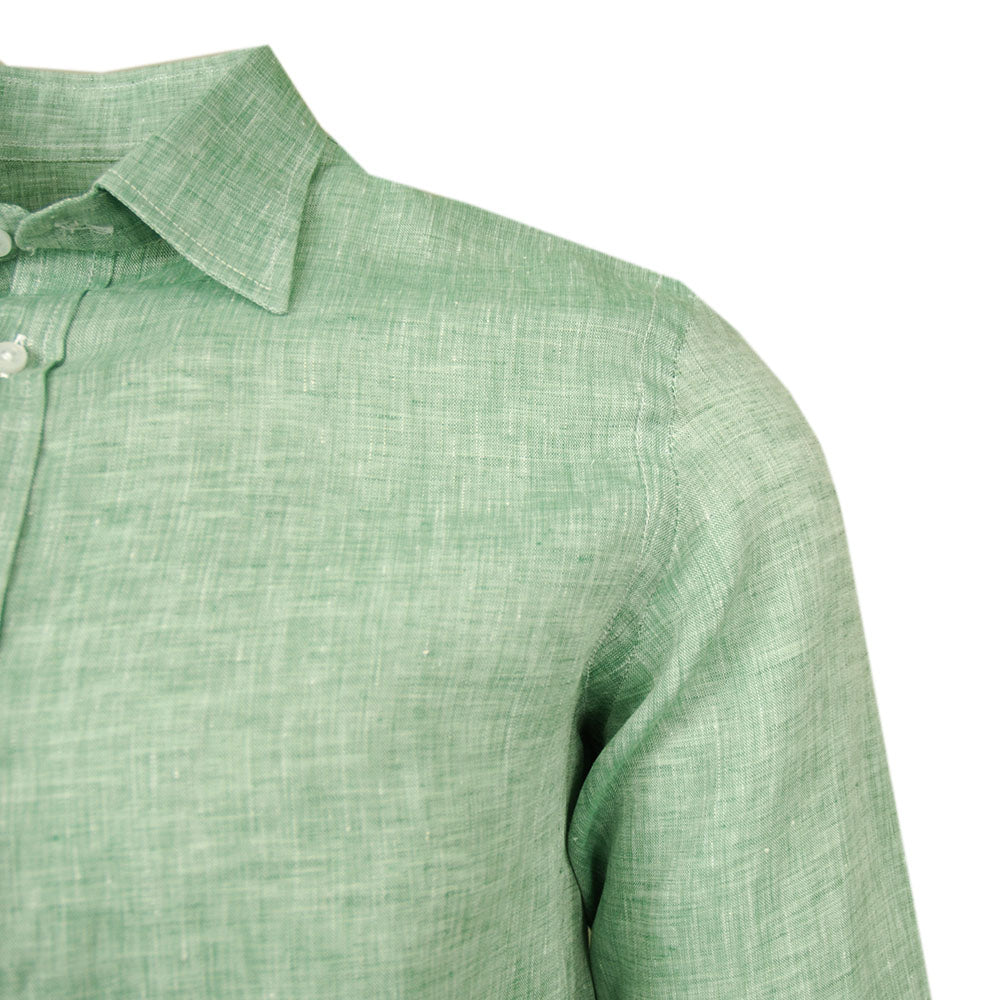 Grünes Leinenhemd⎪ Posillipo