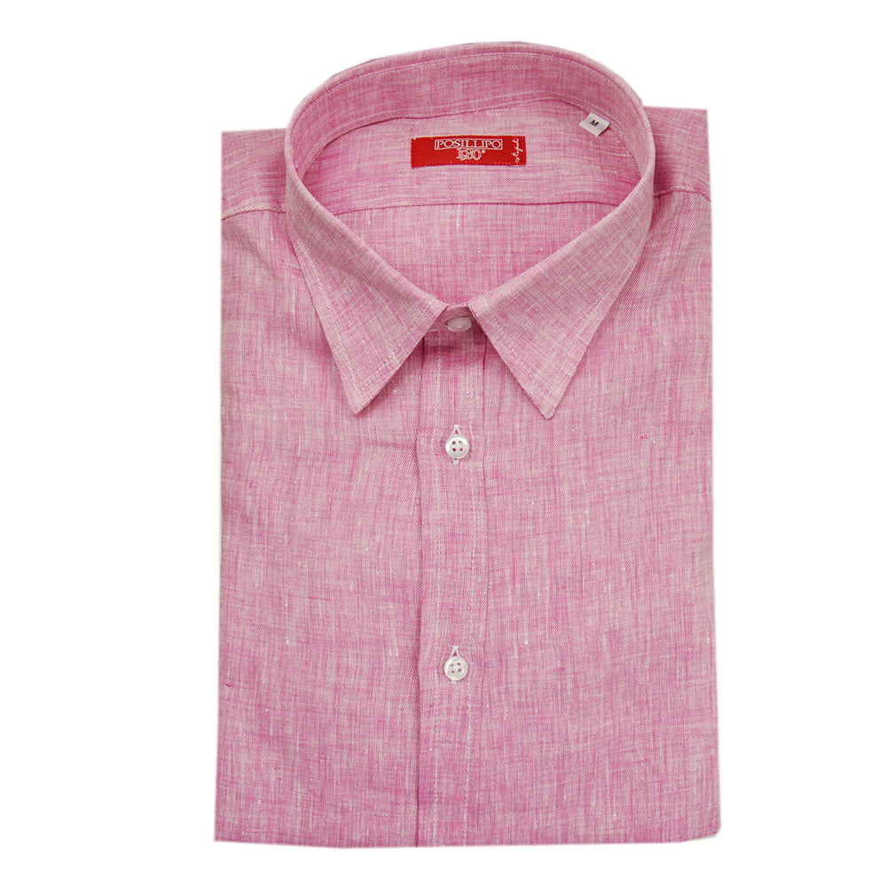 Pinkes Leinenhemd⎪ Posillipo