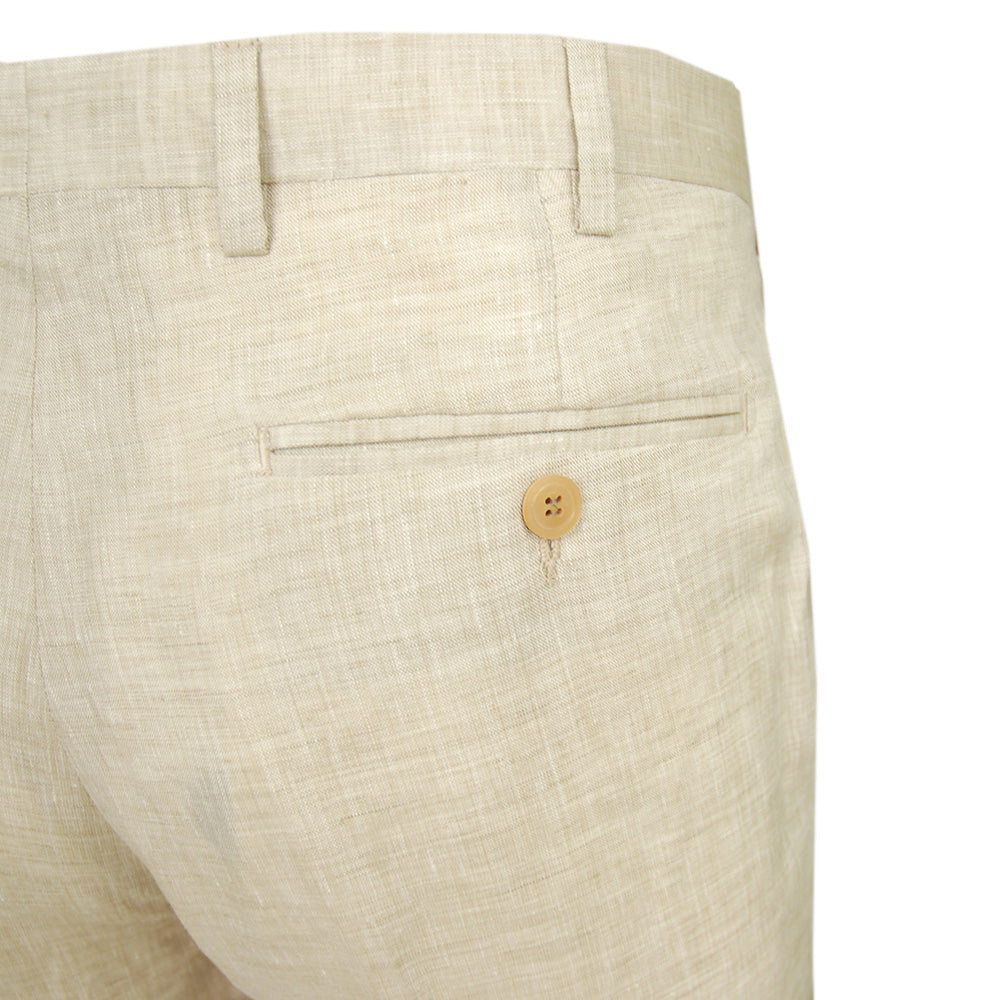 Beige linneshorts⎪Posillipo