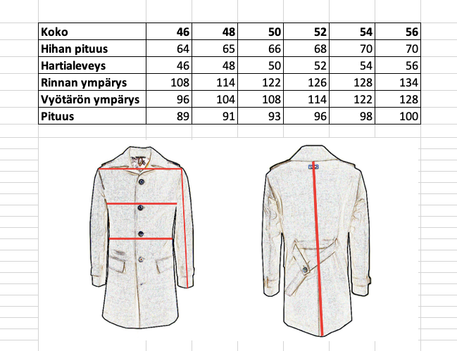 Mörkblå yllekappa Redford ⎪ Reykjavik District
