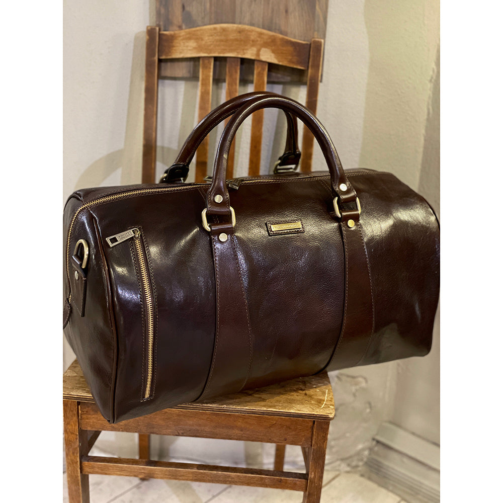 Dark brown weekend bag ⎪ TL Voyager